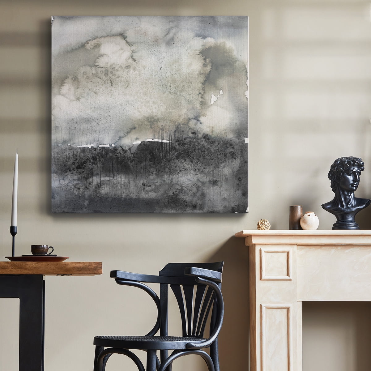 Wexford Home Salted Horizon II-Premium Gallery Wrapped Canvas, 32" x 32" - Ready to Hang