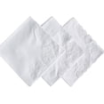 thumbnail image 4 of AOOOWER Multifunctional Soft Cotton Handkerchiefs for Women White Hankies Flower Edges, 4 of 16