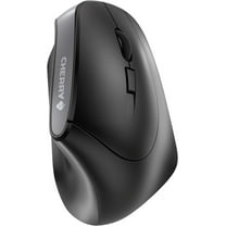 CHERRY MW4500 Wireless Vertical Ergonomic Optical Mouse, up to 1200 DPI, 6 Buttons and Scroll Wheel For Laptop, PC, Desktop or Mac. Right Handed.