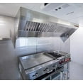 CAPTIVEAIRE Food Truck Low Profile Exhaust Hood System Includes a