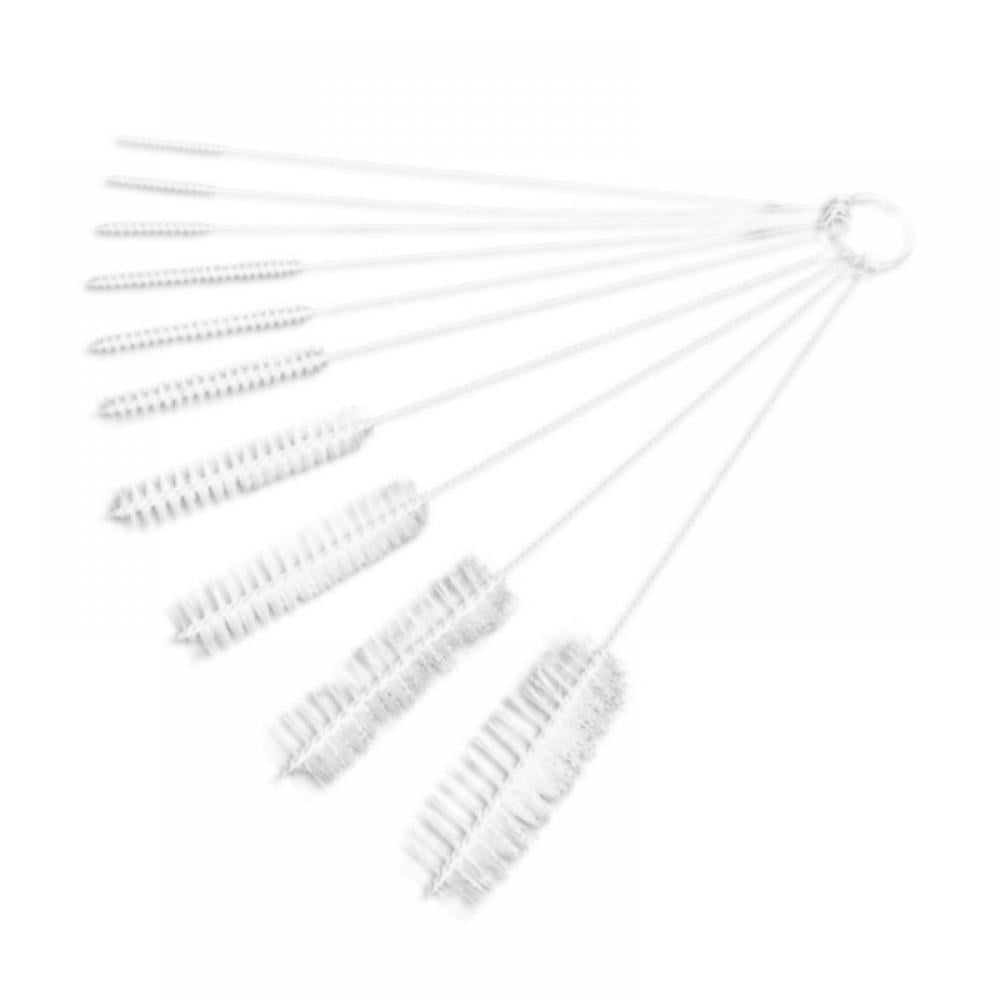 10 Pcs Stainless Steel Reusable Multipurpose Tube Pipe Brush Tool Set