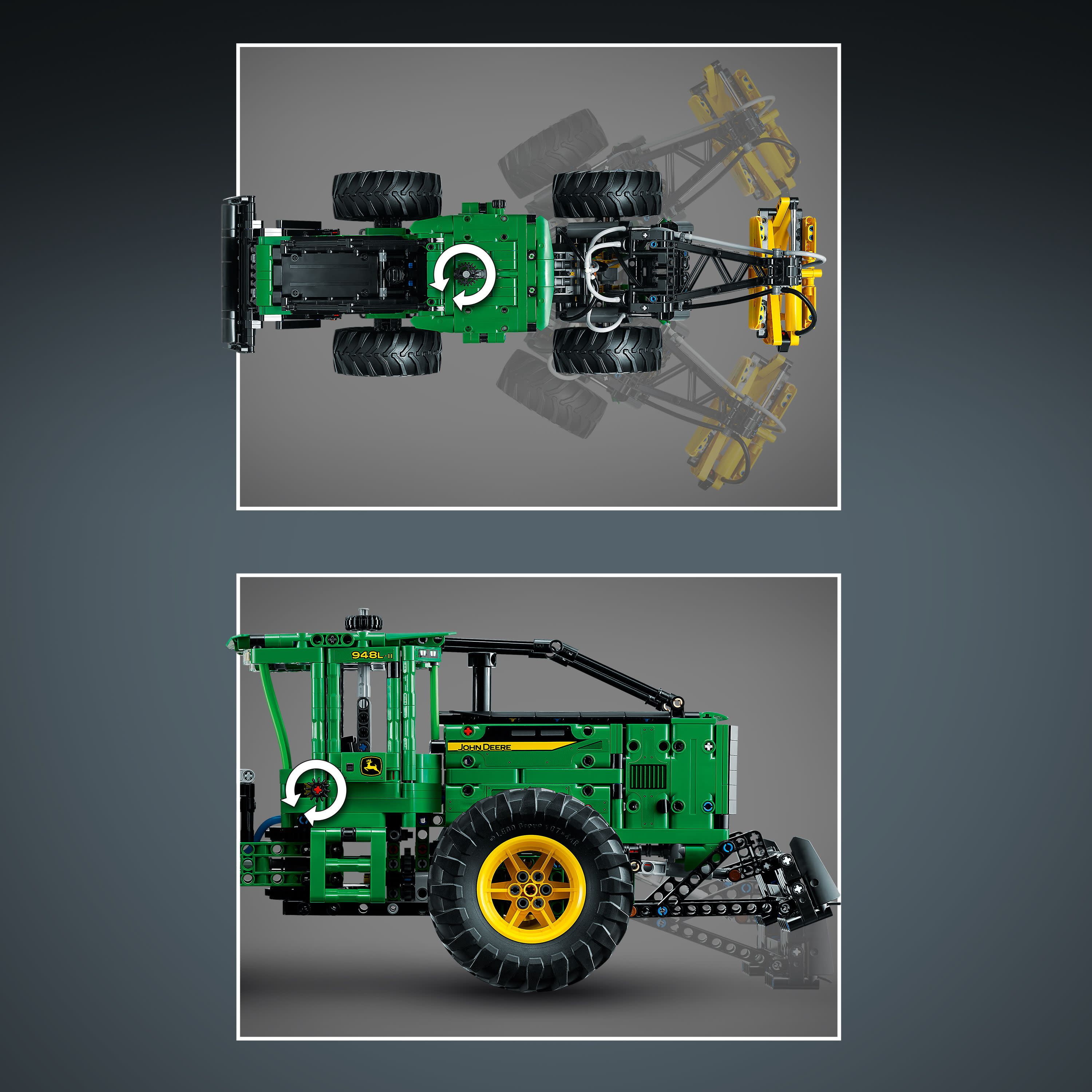 John deere cheap lego tractor walmart