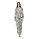 thumbnail image 5 of Conjunto estampado Roman Fashion Juvenil, 4348 (Hueso /Negro) beige CH, 5 of 5