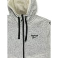 thumbnail image 2 of Reebok Tape Sleeve Zip Hoodie - gray heather, xxl (Big Boys), 2 of 3