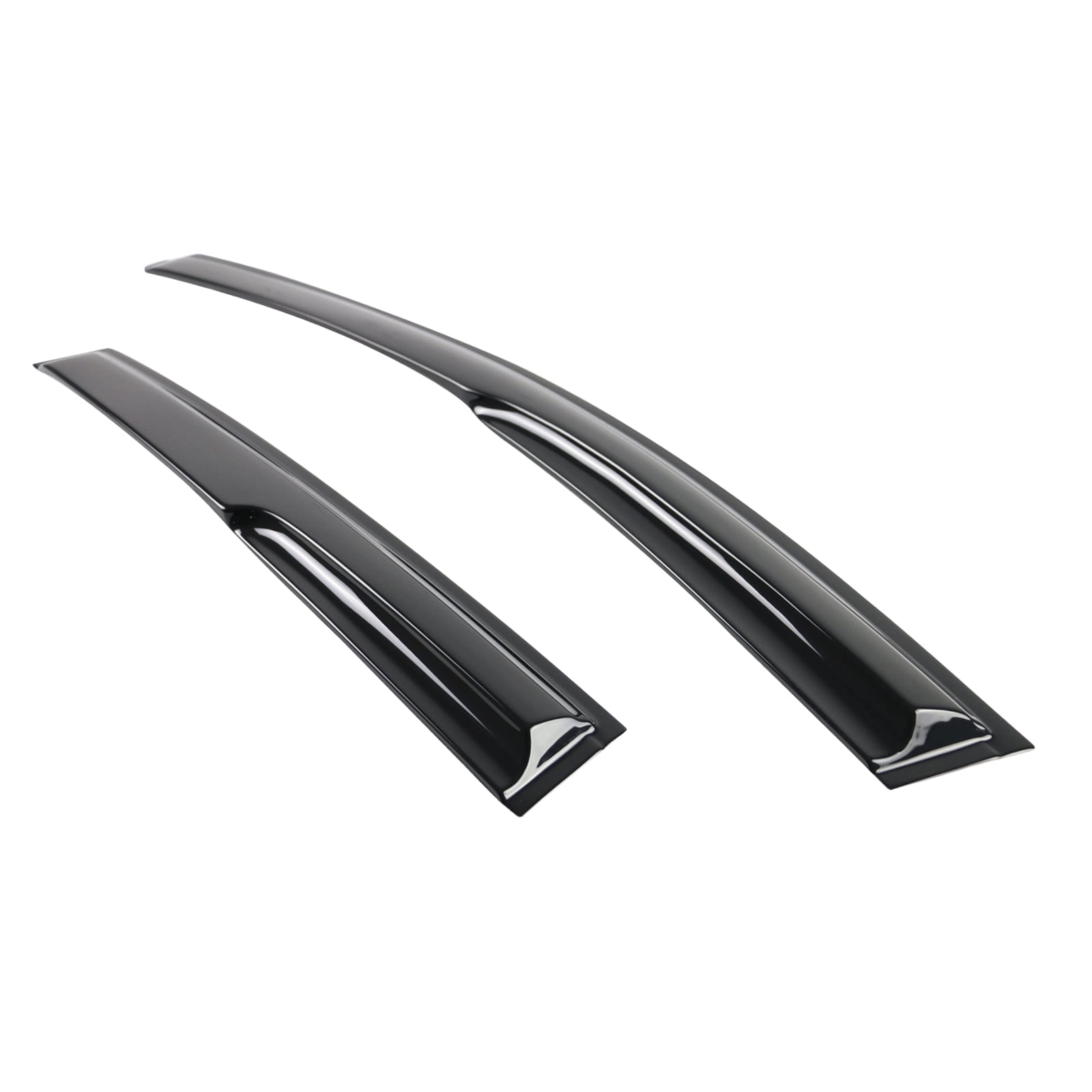 Ikon Motorsports Compatible with 12-16 Honda CRV MU Style Acrylic Window Vent Visor Deflector Rain Guard 4Pc Outside Mount 2012 2013 2014 2015 2016