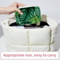 thumbnail image 6 of Tropical Jungle Leaves Velvet Portable Jewelry Organizer Box with Removable Compartment - Earring Holder and Gift Jewelry Box, 6 of 7