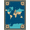 Navy Blue, Pattern 2, variant on ODIKA Large Interactive Map Creatures Is Navigation Playroom Pet Friendly & Kids Safe for Bedroom, Bedside, Nursery