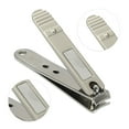 thumbnail image 7 of Unique Bargains 3 Pc Nail Clippers Portable Nail Clipper Set for Nail Care Champagne Stainless Steel, 7 of 7