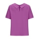 thumbnail image 4 of Vestidos Casuales Para Mujer, Blusas De Mujer De Moda Camisa de lino lisa de verano para mujer, con cuello de muñeca y solapa suelta, bonita, 4 of 6
