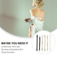thumbnail image 2 of 6 Pcs Bra Strap Tighteners Anti- Buckles for Underwear Support and Holders, Comfortable Fit for Women, 2 of 8