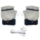 thumbnail image 1 of Guantes calefactables USB para interior y exterior, 2 usos, guantes calefactables de invierno, una manopla, 1 of 1