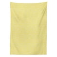 thumbnail image 3 of Ambesonne Yellow and White Tablecloth Rectangular Table Cover, Aquarelle Art, 60"x84", Yellow White Mint Green, 3 of 4