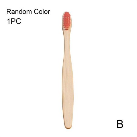 Eco Friendly Bamboo Toothbrush Natural Biodegradable Adult Wood Bristles Hot R2X2