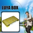thumbnail image 4 of DQrwqpou Caja Cebo Pesca Portátil Soporte Gancho Cuentas Parche Ajustable para Exteriores (amarillo), 4 of 6