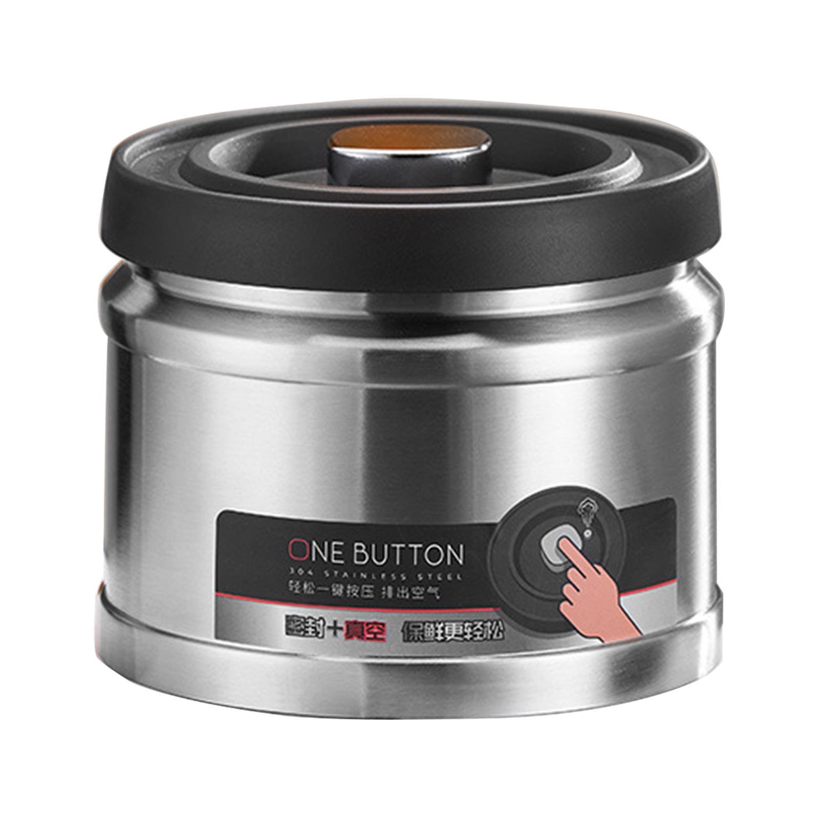 QUSENLON Coffee Container Vacuum Sealed Airtight Storage Box for Fresh ...