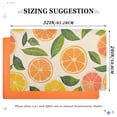 thumbnail image 6 of Yayeee Doormat for Indoor Entrance 32" x 20" Non Slippery Floor Rug, Beige Citrus Leaves, 6 of 8