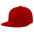 thumbnail image 2 of Pacific Headwear ES811.040.S-M Premium A-C 2 Performance Flexfit Cap, Red - Small & Medium, 2 of 2
