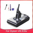 thumbnail image 1 of 21.6V 8000MAh Ersättningsbart Uppladdningsbart Batteri för V8 Li-Ion Dammsugare, 1 of 5