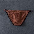 thumbnail image 5 of Zivyakyron Low Rise Mens Briefs Mesh Fitness Underwear Men Breathable Plain Loose Underpants, 5 of 6