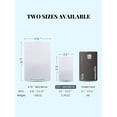 thumbnail image 2 of Portable Folding Mirror, Ultra-Slim Durable Makeup Mirror, Small Tabletop Mirror for Travel, Aluminum Shell, Mini Size, 4.7", 2 of 2