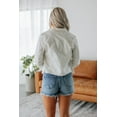 thumbnail image 6 of Gemma Risen Denim Jacket - Cream, 6 of 7