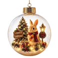 thumbnail image 2 of Glowing Christmas Story Ornament,Light Up Mini Holiday Scene,Christmas Tree Hanging Ornaments,Christmas Scene In Clear Acrylic Ball,Festive Keepsake Gift for Home Christmas Xmas Party Decoration, 2 of 8