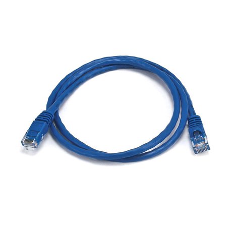 UPC: 0844660021223 | Monoprice 3FT 24AWG Cat5e 350MHz UTP Ethernet Bare Copper Network Cable – Blue