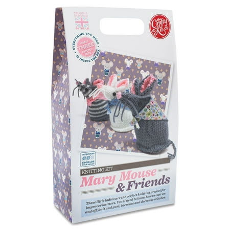 The Crafty Kit Company Knitting Kits