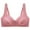 Pink, variant on fheaev Front Closure Everyday Bra For Women No Underwire Push Up Compression Support Wirefree Snap Closing Bras Underwear T-Shirt Bras Front Buckle Underwear