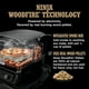 thumbnail image 5 of Horno eléctrico de exterior Ninja Woodfire 8 en 1 para pizza asador ahumador con rejilla bandeja Pro-Heat, 5 of 6
