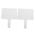 thumbnail image 6 of WHAMVOX  2 Pcs Dry Erase Answer Paddle Small White Board Teaching Aids Student, 6 of 7