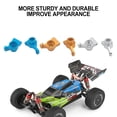 thumbnail image 1 of Baohd 2x 1/14 Rear Hub Carrier RC Upgrade Part Aluminum Alloy Wear Resistant Rear Hubs For Wltoys 144001 RC Car Part Blue, 1 of 6