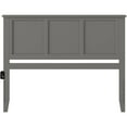 thumbnail image 3 of Leo & Lacey Madison King Solid Wood Panel Headboard in Grey, 3 of 3