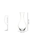 thumbnail image 5 of Riedel Cabernet Magnum Decanter Bundle with Pro Professional Wine Aerator with Brushed Stainless Accents and Riedel Large Microfiber Polishing Cloth (3 Items), 5 of 6
