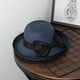 thumbnail image 2 of Niche Bow Summer Beach Hat Floppy Hat Sombrero de paja para el sol para deportes al aire libre de verano, 2 of 5