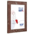 thumbnail image 3 of 14x19 Picture Frame, Red American Barn Narrow Style 26–1604, 1.25 Inch MDF with Plexiglass, 3 of 4