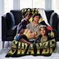 thumbnail image 2 of Patrick Swayze Blanket Flannel Soft Throw Blankets for Bedroom Livingroom Sofa Home 40"X30", 2 of 6