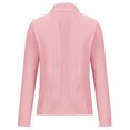 thumbnail image 3 of FAIWAD Women's Casual Work Blazer Long Sleeve Open Front Cardigans Solid Color Dressy Cropped Suit Coat, 3 of 5