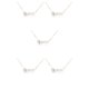 thumbnail image 1 of Collar del zodiaco Géminis Plata Qarigey 5piezas, 1 of 5