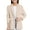 Beige, variant on Girls Blazer Long Sleeve Formal Blazers Suit Jacket Open Front Inner Pocket Size 7-8 Years