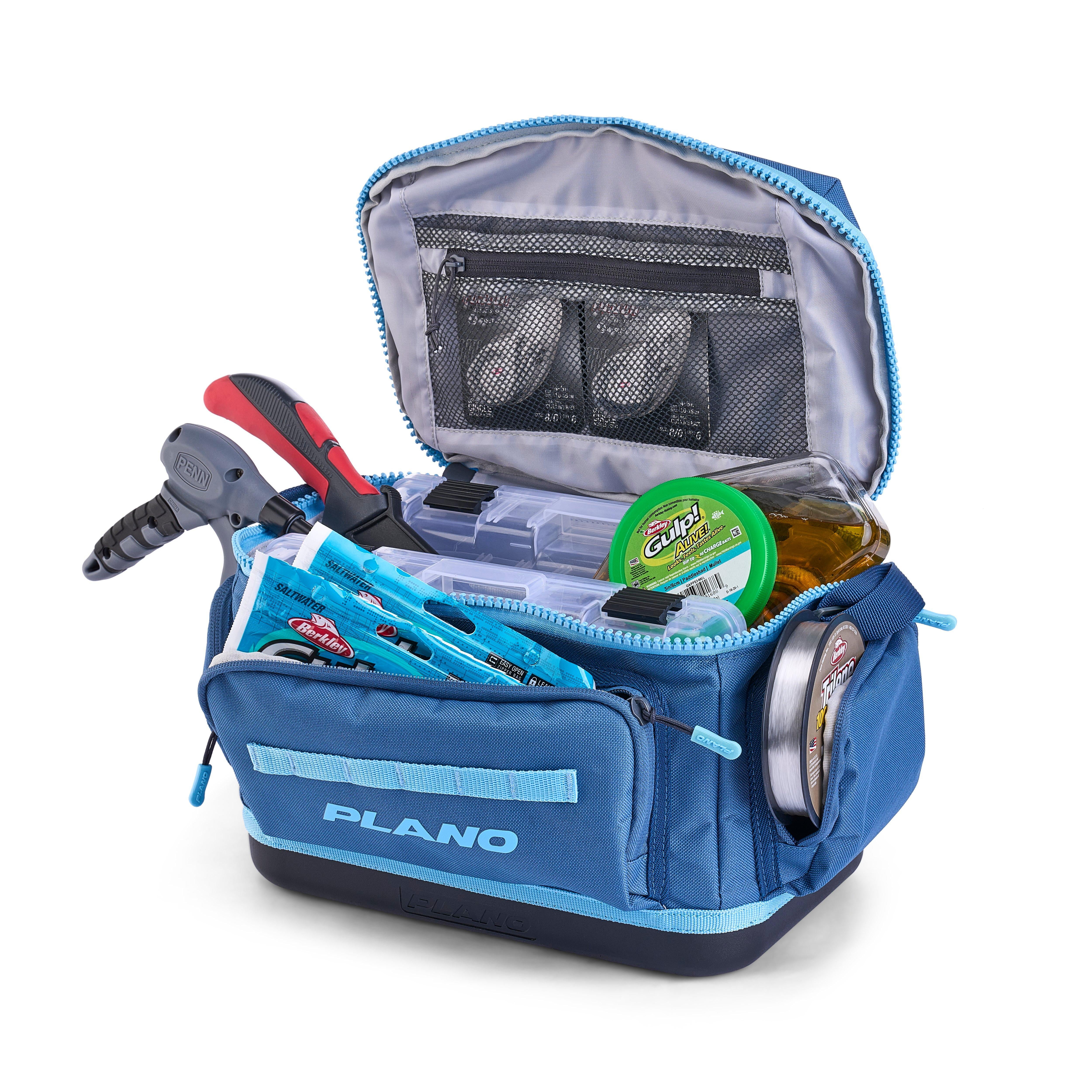 Plano Weekend 3600 Tackle Bag, Cutting-Edge Fishing Tackle Bag, Wave