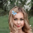 thumbnail image 4 of Luxshiny 12 Pieces Romantic Butterfly Hair Barrettes Hair Decoration for Girls Assorted Color, 4 of 5