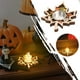 thumbnail image 2 of Base decorativa de madera para velas de Halloween. Decoración de ambiente. Candelabro de madera para decorar la mesa en festivales., 2 of 5