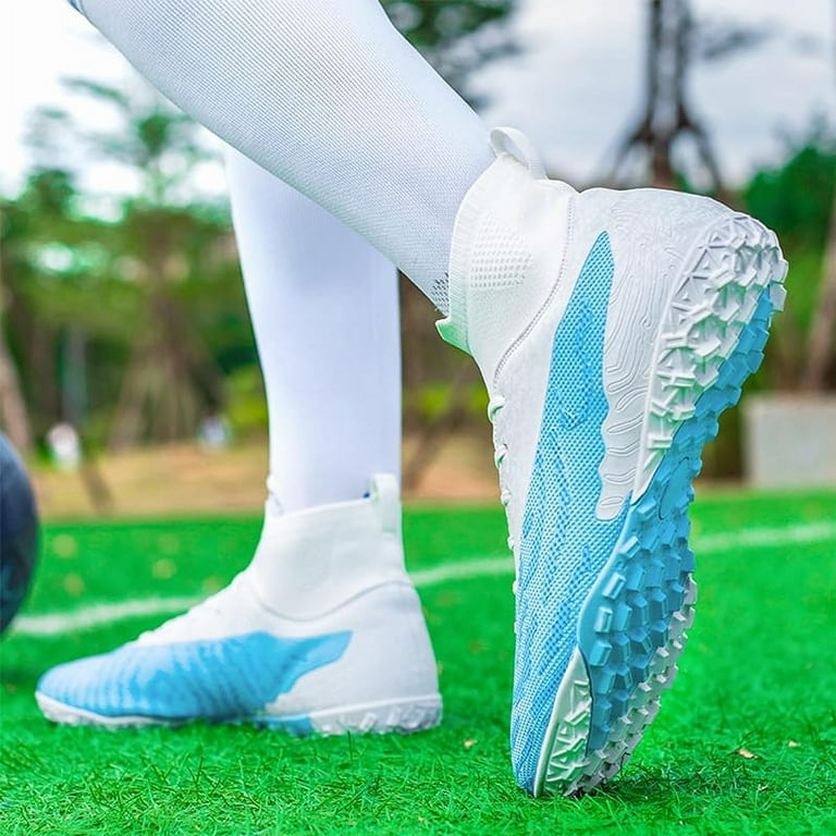 Mens Soccer Cleats Womens Indoor Soccer Shoes Wide Baseball Turf Shoes Adult Youth Rugby Shoes Big Boys Small Spikes AG TF Football Boots
