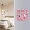thumbnail image 5 of Dailycode Light Switch Plate Covers 2 Gang Wall Plate Plastics Outlet Covers for Kitchen Home Office Decor Christmas Ball Snowflakes Nutcrackers, 5 of 8