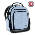 thumbnail image 2 of USA GEAR Portable Camera Backpack for DSLR (Blue) with Customizable Accessory Dividers, Weather Resistant Bottom and Comfortable Back Support - Compatible with Canon, Nikon and More, 2 of 5