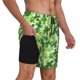 thumbnail image 2 of Fotbe Happy St. Patrick's Day Traje de Baño para Hombre – Shorts de Natación de Secado Rápido con Forro y Bolsillos-Large, 2 of 6