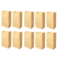 thumbnail image 1 of SEWACC 100Set Flat Bottom Expandable Side Kraft Paper Bag for Small Sweets 11.8x3.5x2.2in, 1 of 4