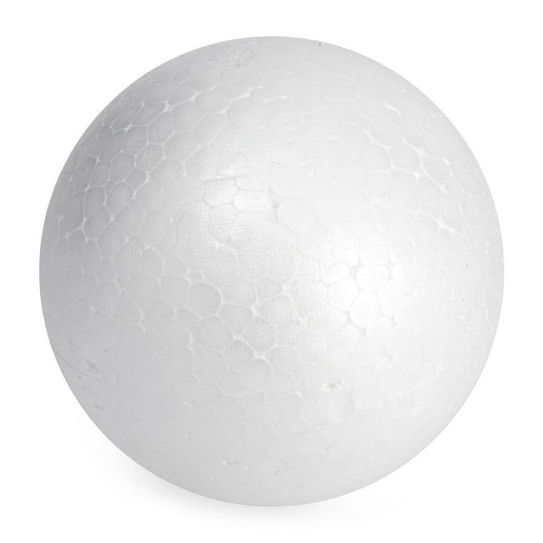 Styrofoam Balls 3 Inch,24PC Large White Foam Balls for Crafts, DIY Craft Giant Foam Balls for Home and School,Smooth Solid Round Balls for Arts and