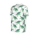 thumbnail image 2 of Rocae Sea Turtle for Breathable Men's Baseball T-Shirt Fashionable Casual Baseball Jersey, Moisture-wicking Sportswear, 2 of 9
